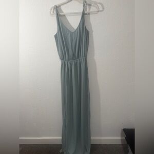 Show Me Your MuMu Light Blue Maxi Dress